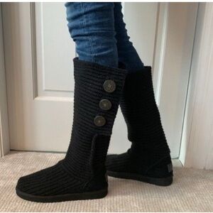 UGG knit tall boots